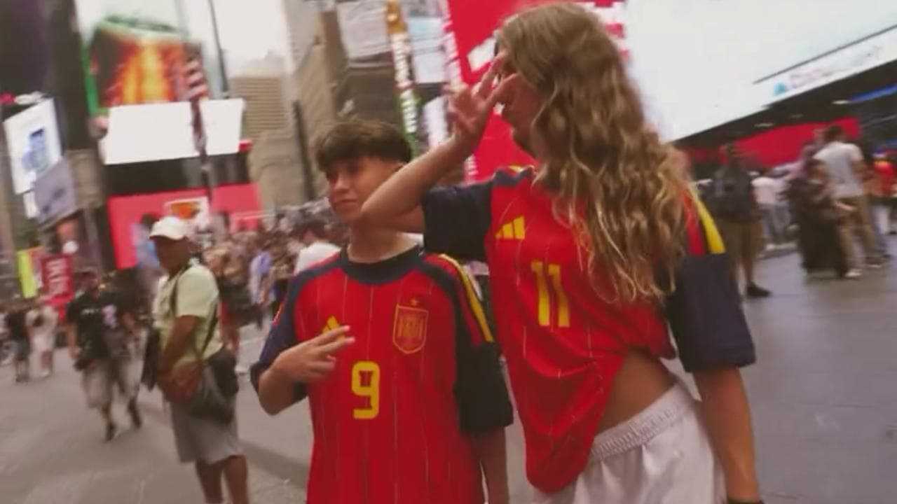 Mondiali, la Spagna invade New York: il video emozionale sui social prima della finale