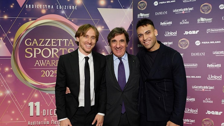 Gazzetta Sports Awards, aria di derby tra Modric e Lautaro: «Il grande lavoro per lo scudetto» - Corriere della Sera