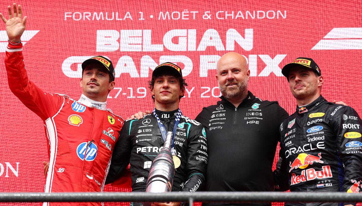 F1, GP Spa: mattatore Antonelli, Leclerc salva la Ferrari: le pagelle
