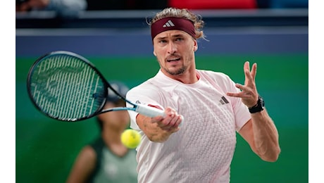 Zverev-De Minaur oggi all'Atp Shanghai, il tedesco sfida l'australiano per la prima semifinale dal 2019
