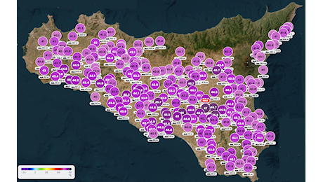 Quaranta gradi quasi ovunque: la Sicilia è un forno (ma anche Messina non scherza)